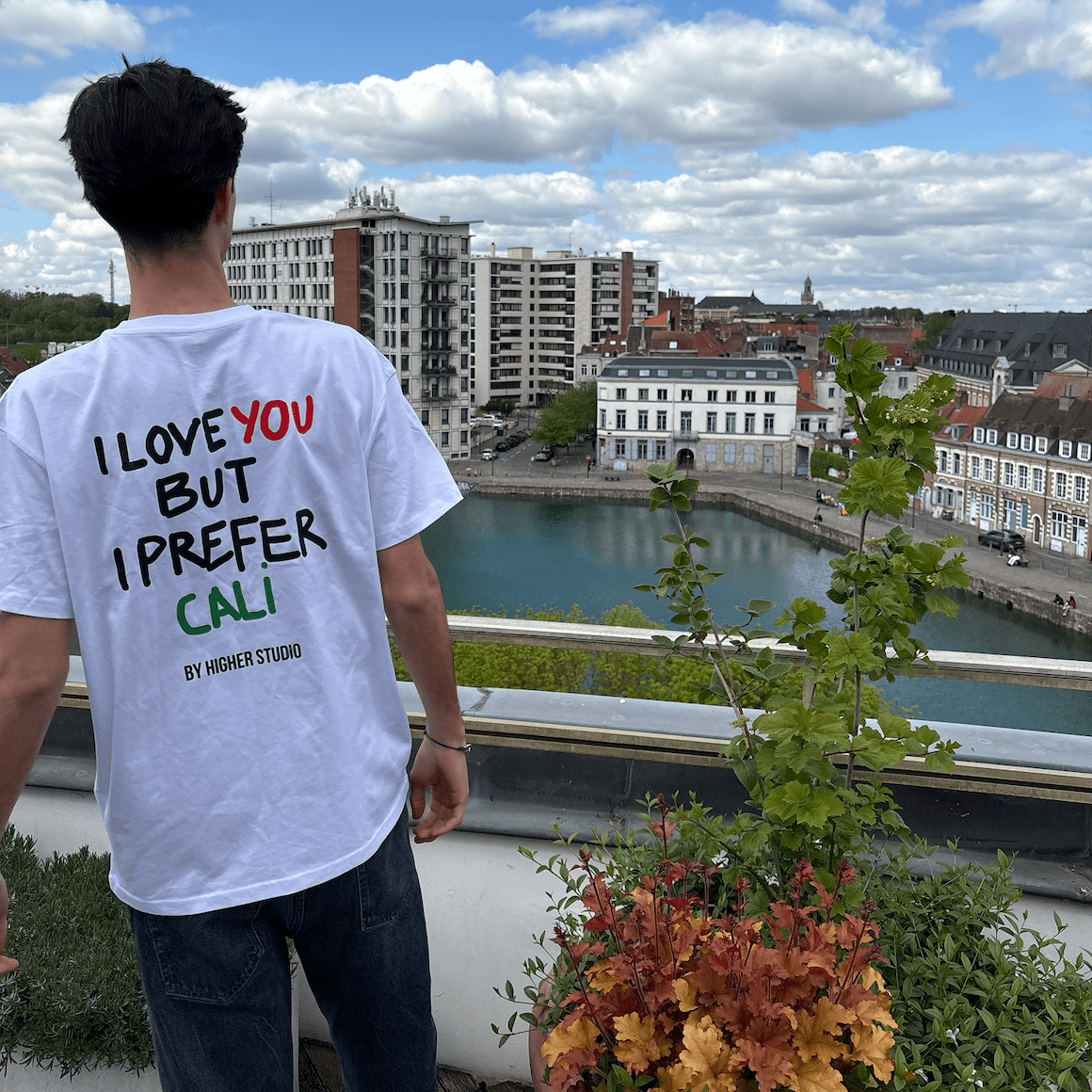 T - SHIRT - I LOVE YOU BUT - WHITE - HIGHER STUDIO