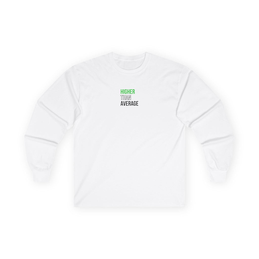 T - SHIRT - NEED MONEY FOR CALI - LONG SLEEVES/WHITE - HIGHER STUDIO