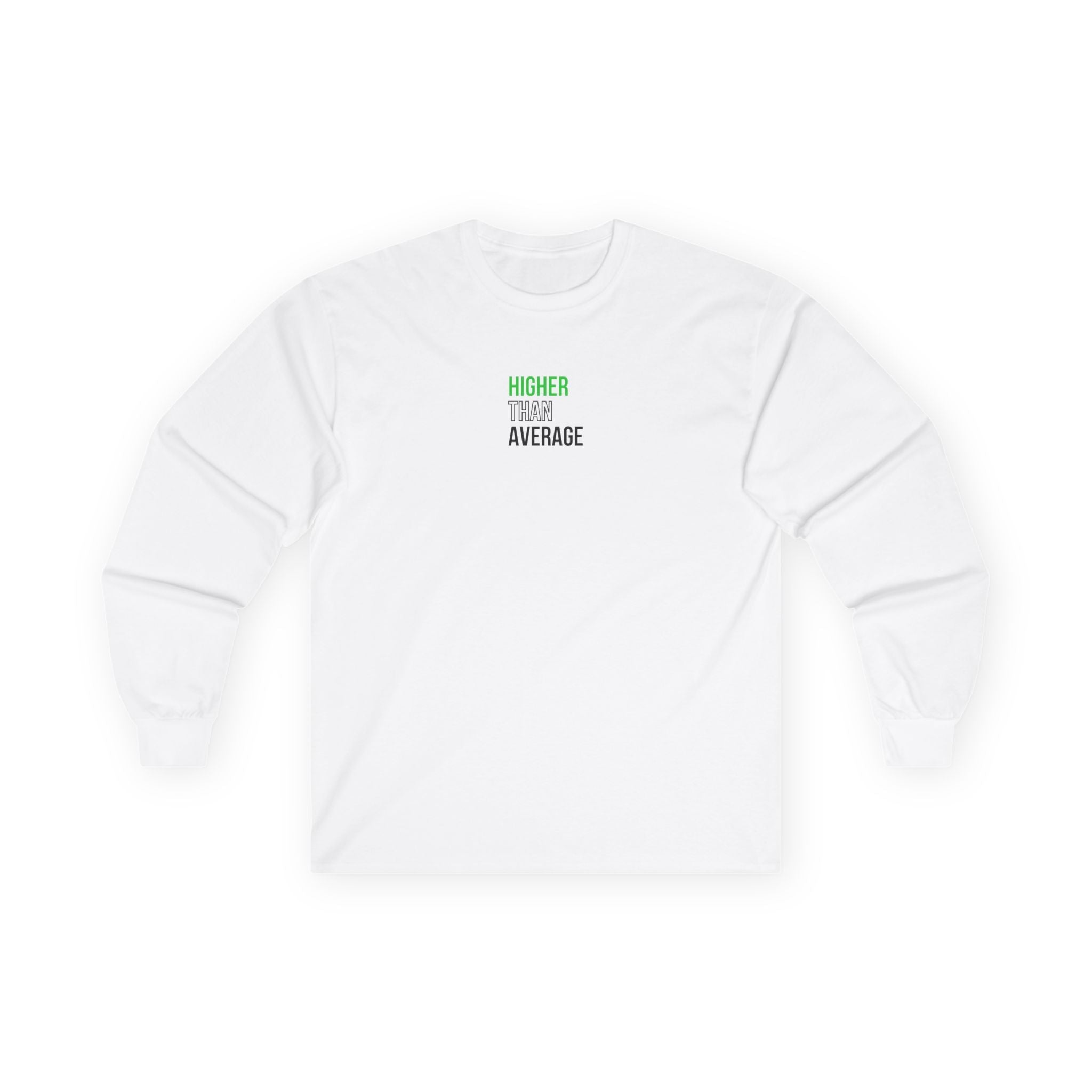 T - SHIRT - NEED MONEY FOR CALI - LONG SLEEVES/WHITE - HIGHER STUDIO