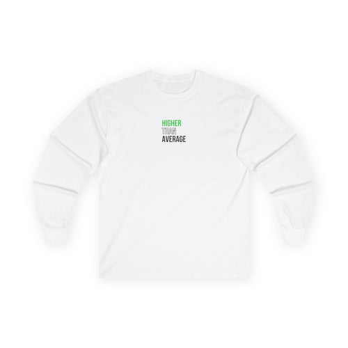 T - SHIRT - NEED MONEY FOR CALI - LONG SLEEVES/WHITE - HIGHER STUDIO